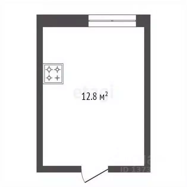 Комната Амурская область, Благовещенск ул. Ломоносова, 261 (12.8 м) - Фото 2