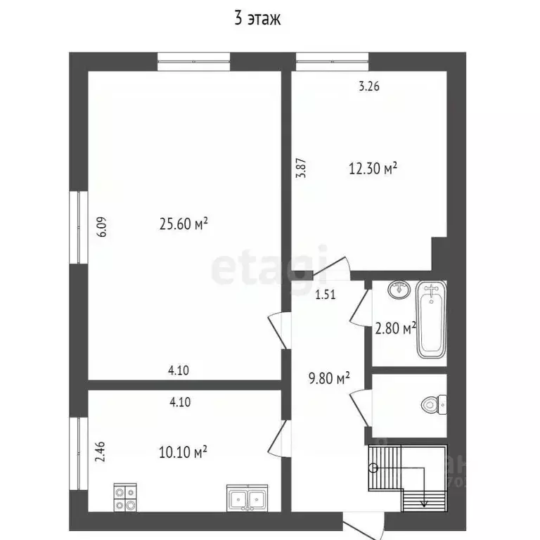 5-к кв. Ямало-Ненецкий АО, Тарко-Сале Пуровский район, Таежная ул., 5 ... - Фото 2