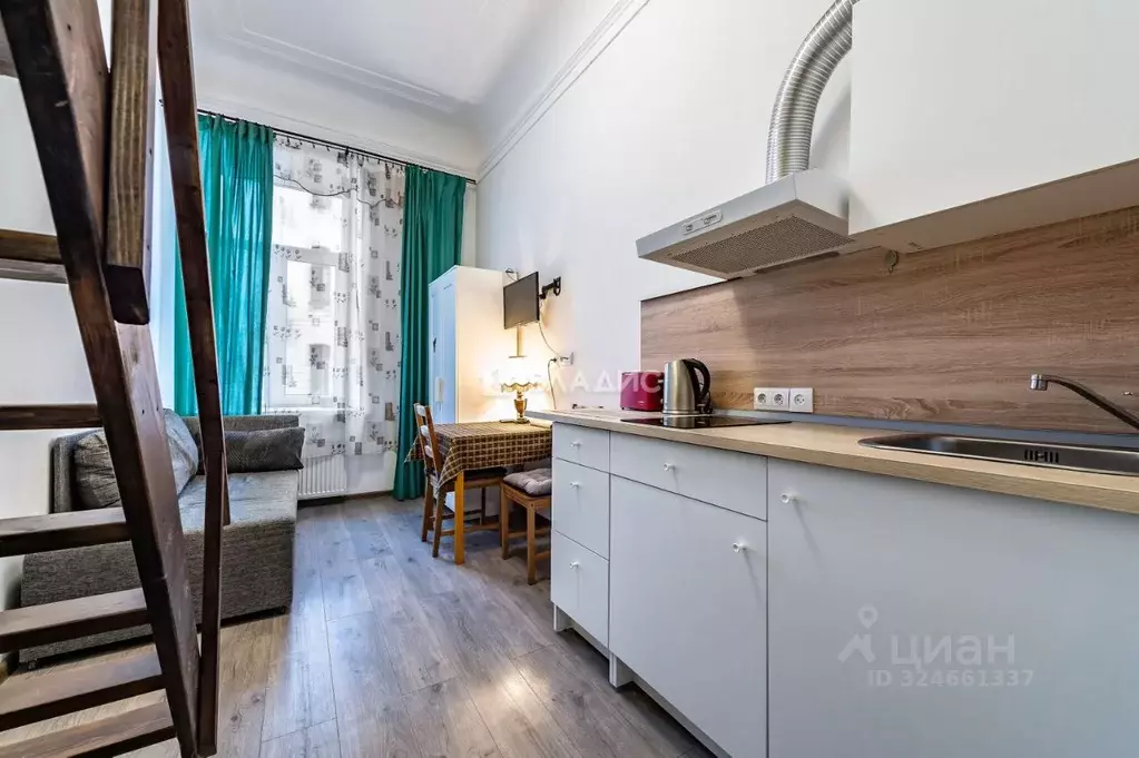 Студия Санкт-Петербург Гатчинская ул., 35 (18.0 м) - Фото 0