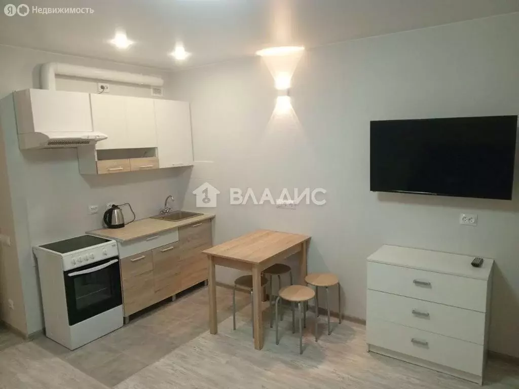 Квартира-студия: Виллозское городское поселение, посёлок Новогорелово, ... - Фото 1