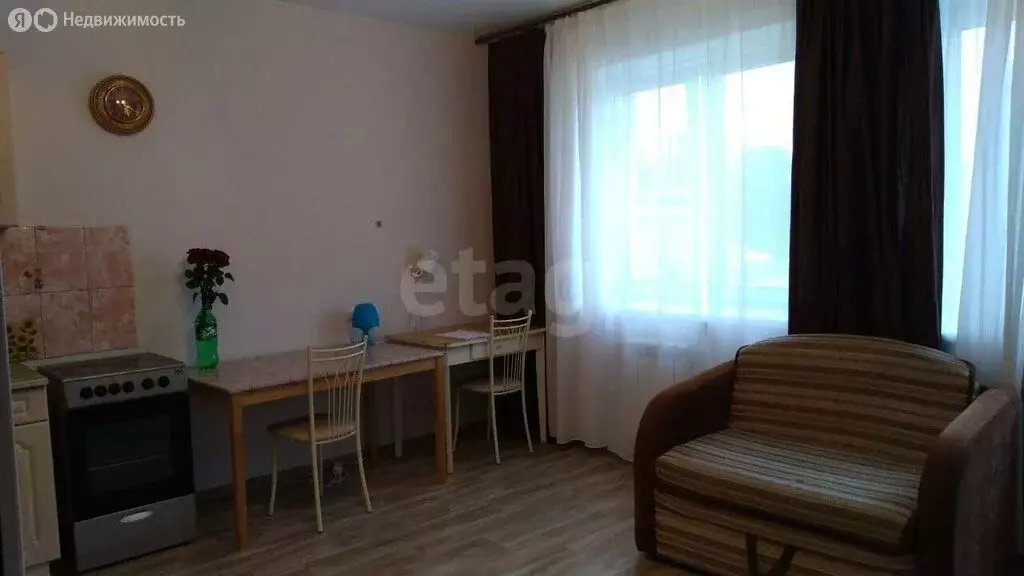 Квартира-студия: Новосибирск, Благовещенская улица, 48/1 (30 м) - Фото 1