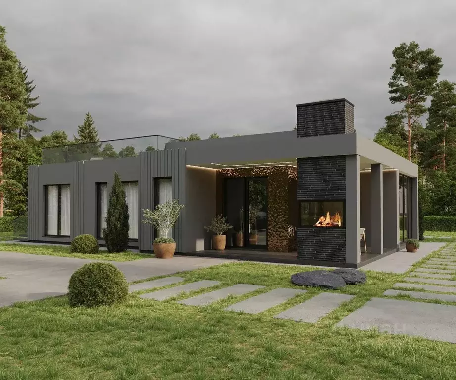 Коттедж в Ленинградская область, Выборгский район, Первомайское с/пос, ... - Фото 0