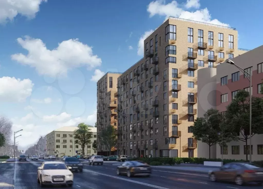 Квартира-студия, 25,1 м, 11/11 эт. - Фото 1