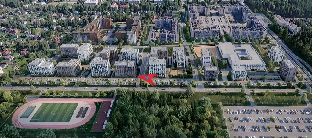 Помещение свободного назначения в Санкт-Петербург пос. Песочный, ... - Фото 1