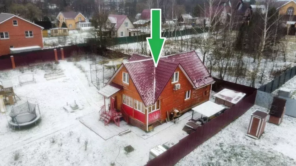 Дом в Московская область, Чехов муниципальный округ, д. Легчищево 101 ... - Фото 1