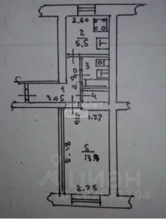 1-к кв. Липецкая область, Липецк ул. Адмирала Макарова, 2А (28.8 м) - Фото 2