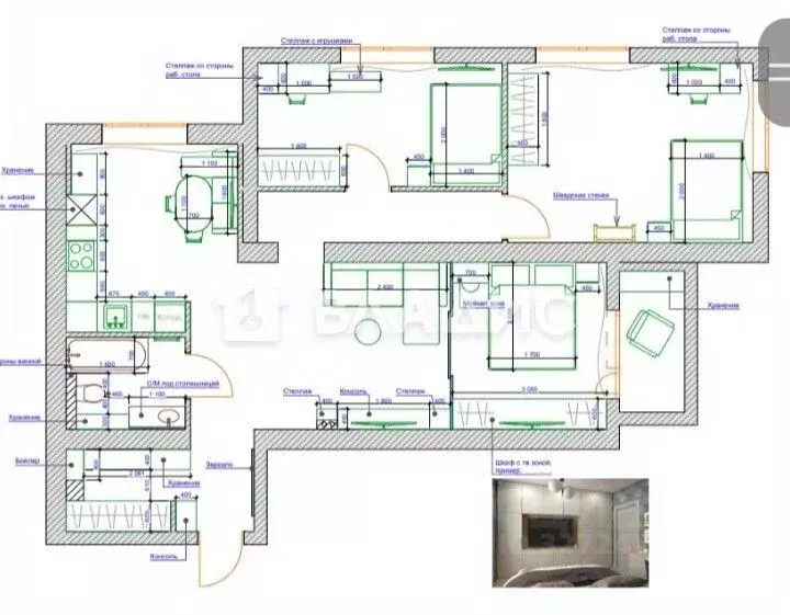 3-к кв. Московская область, Воскресенский район, Белоозерский пгт ... - Фото 0