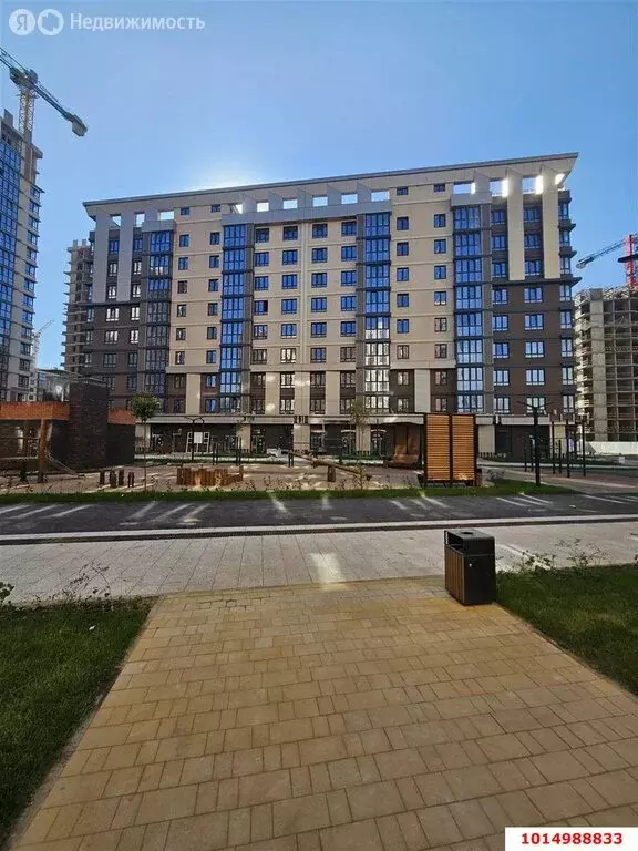 1-комнатная квартира: Краснодар, улица имени Героя Дангириева, 2к1 ... - Фото 2