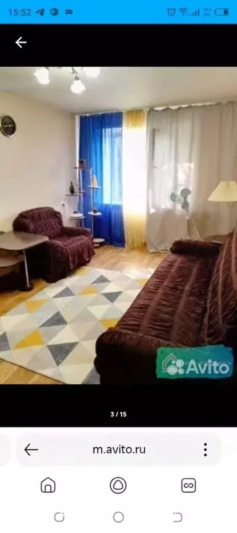 2-к кв. Красноярский край, Красноярск ул. 60 лет Октября, 141 (52.0 м) - Фото 1