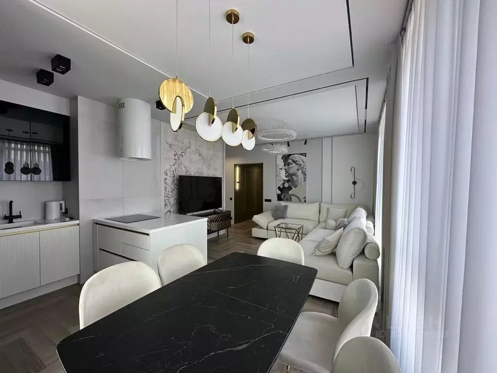 3-к кв. Краснодарский край, Сочи Пластунская ул., 123Ак3 (77.0 м) - Фото 2