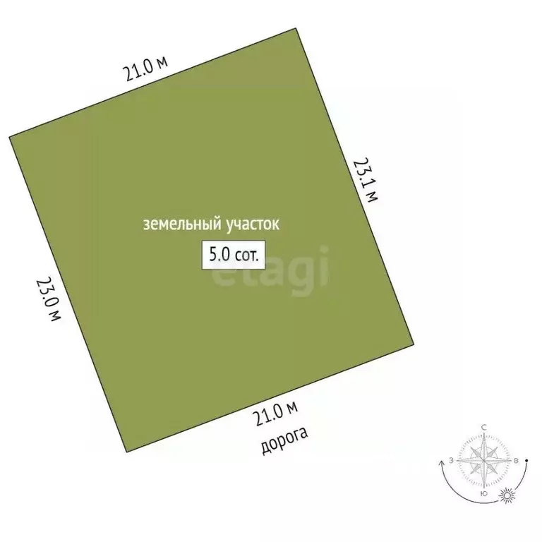 Участок в Ямало-Ненецкий АО, Новый Уренгой Северный Берег ДНТ, 3 (5.0 ... - Фото 2