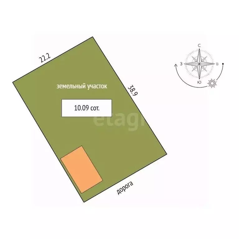 Дом в Вологодская область, Шекснинский муниципальный округ, Заря-3 ... - Фото 2