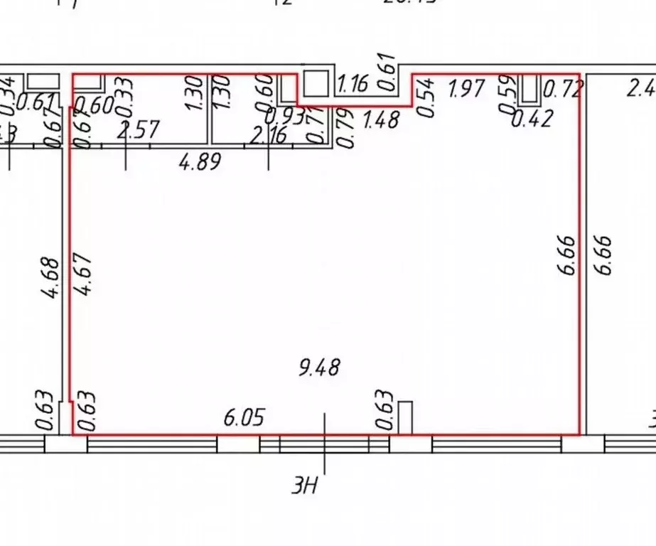 Помещение свободного назначения в Ленинградская область, Всеволожский ... - Фото 2