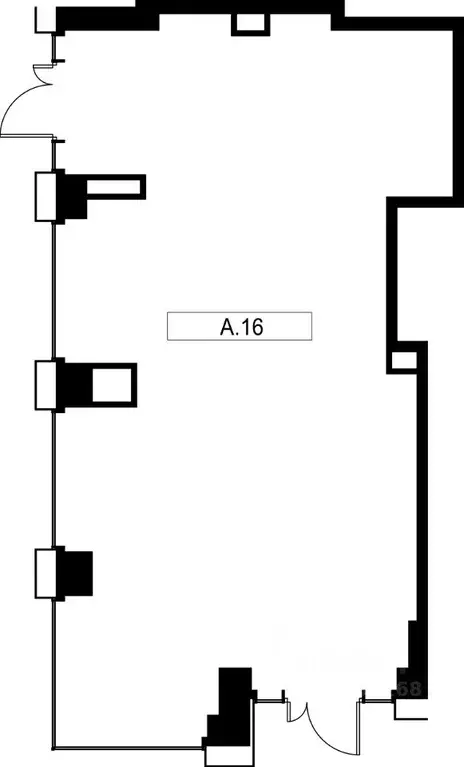 Помещение свободного назначения в Москва Вишневая ул., 7 (76 м) - Фото 1