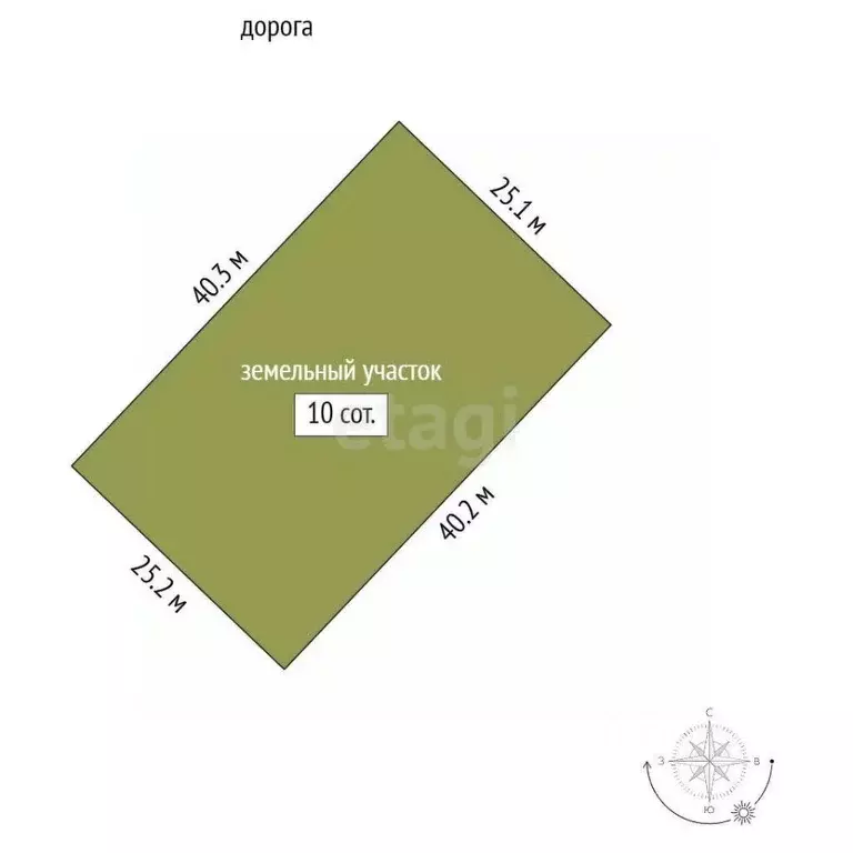 Участок в Башкортостан, Стерлитамакский район, Айгулевский сельсовет, ... - Фото 2