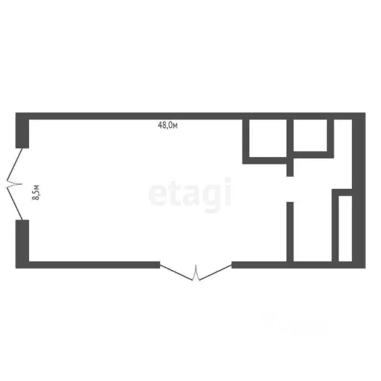 Склад в Калужская область, Дзержинский район, Галкино с/пос, д. ... - Фото 2