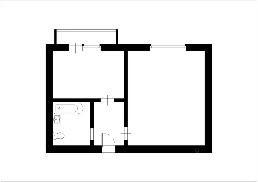 1-к кв. Свердловская область, Нижний Тагил Черноисточинское ш., 52 ... - Фото 2