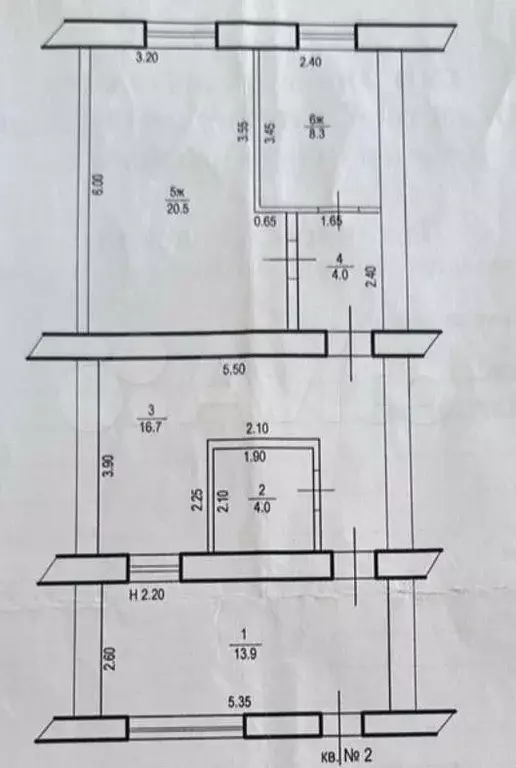 Дом 70 м на участке 2 сот. - Фото 0
