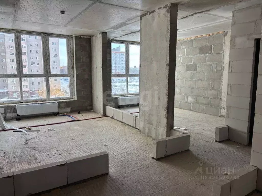 3-к кв. Калужская область, Калуга ул. Генерала Попова, 13 (83.8 м) - Фото 2