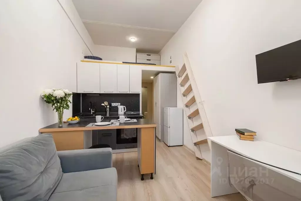 Студия Москва Ивантеевская ул., 9А (25.0 м) - Фото 1