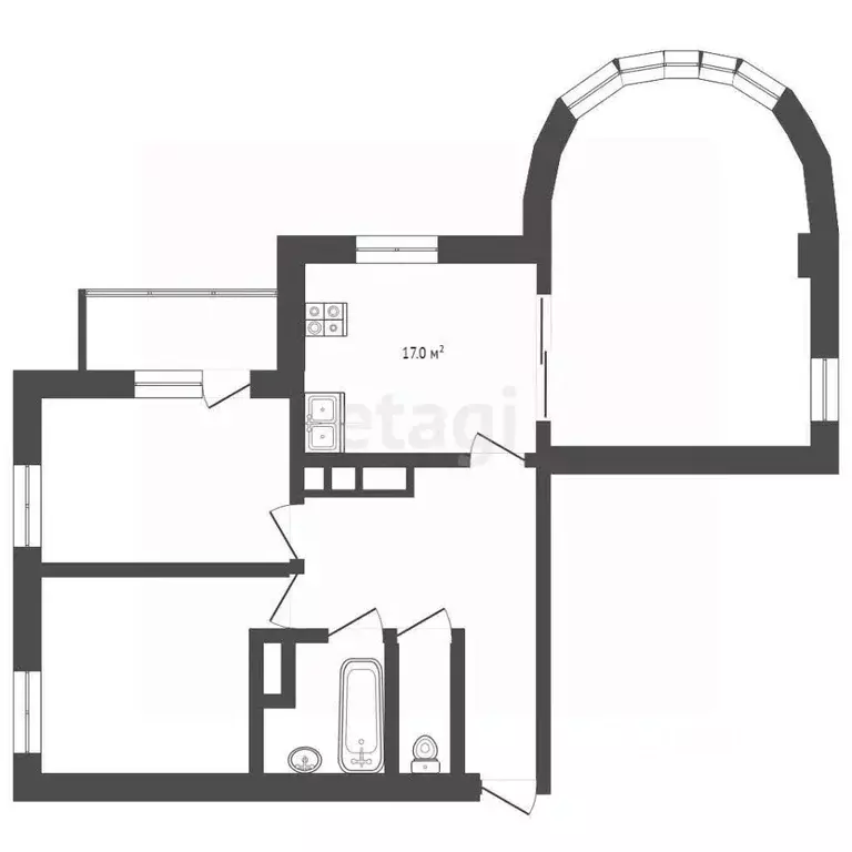 3-к кв. Оренбургская область, Оренбург ул. Чкалова, 59/1 (102.0 м) - Фото 1