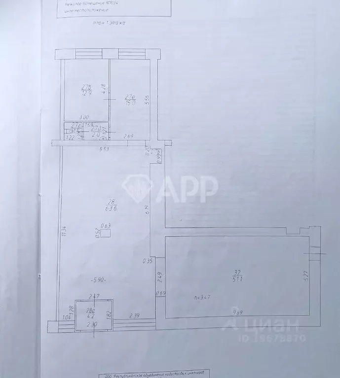 Помещение свободного назначения в Татарстан, Казань ул. Короленко, 35а ... - Фото 2
