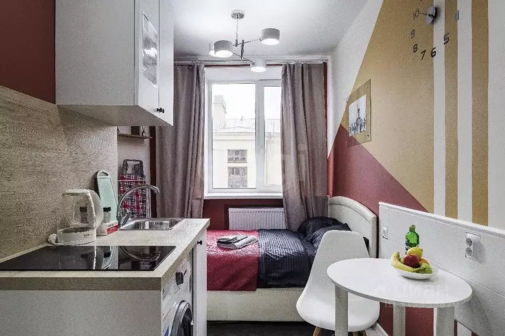 Студия Санкт-Петербург Рижский просп., 72-74Д (10.8 м) - Фото 0