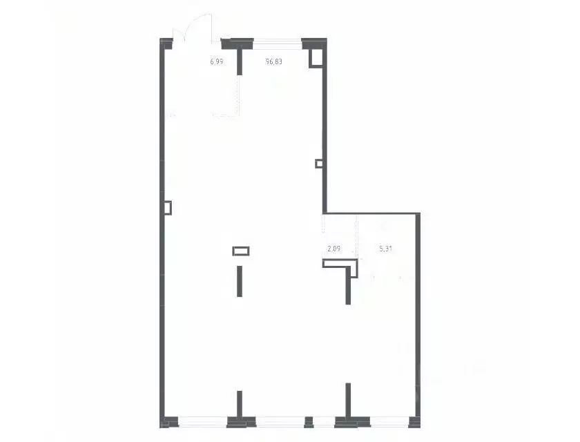 Помещение свободного назначения в Московская область, Домодедово ... - Фото 1