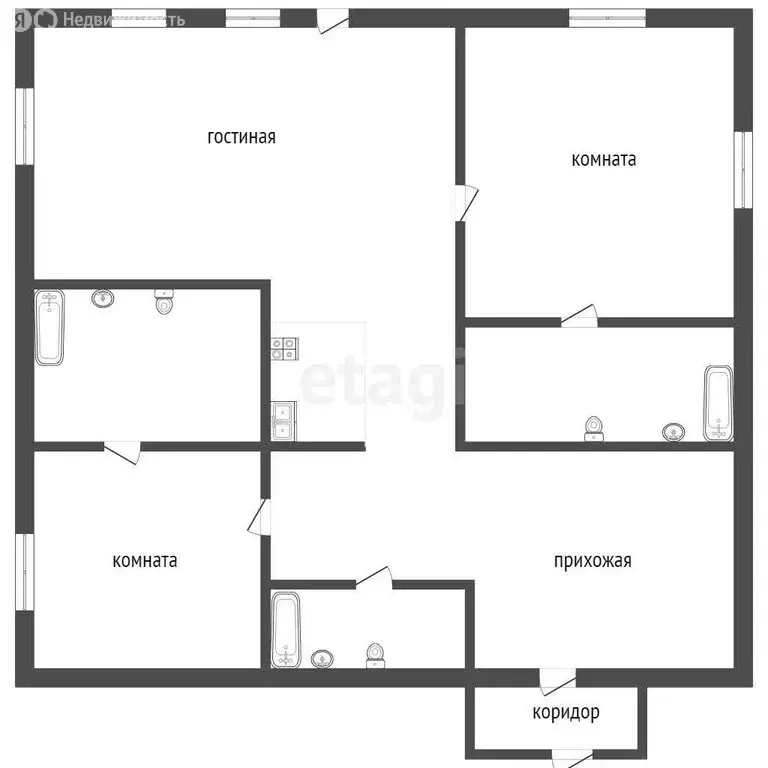 Дом в село Ковардицы, улица Дзержинского (250 м) - Фото 1