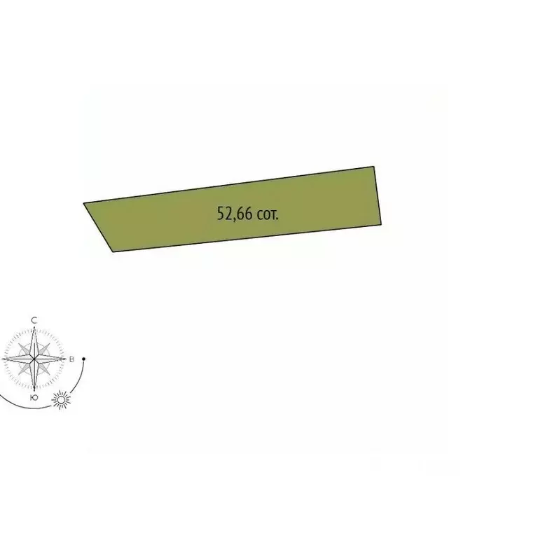 Участок в Белгородская область, Белгород ул. Луначарского, 129А (52.66 ... - Фото 2