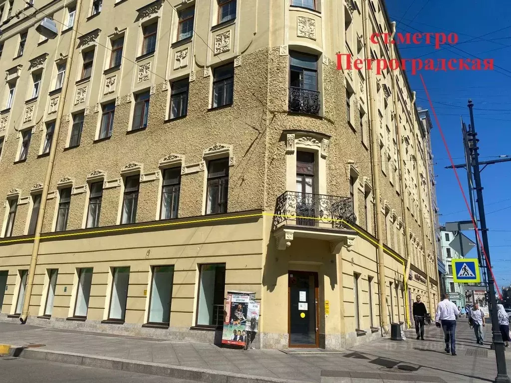 Помещение свободного назначения в Санкт-Петербург просп. Большой ... - Фото 0