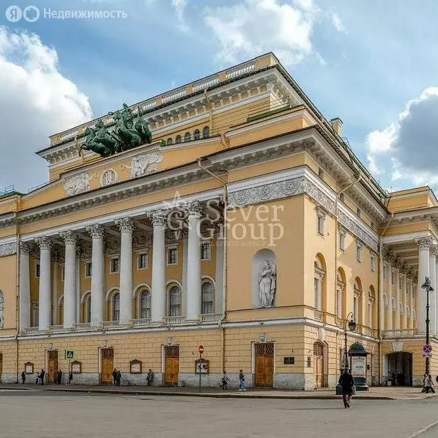 2-комнатная квартира: Санкт-Петербург, площадь Островского, 9 (55 м) - Фото 1