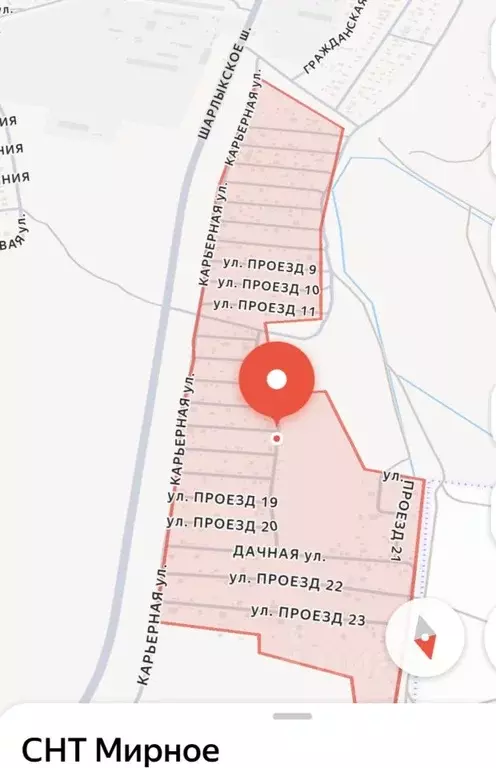 Участок в Оренбургская область, Оренбург Мирное СНТ,  (8.0 сот.) - Фото 1