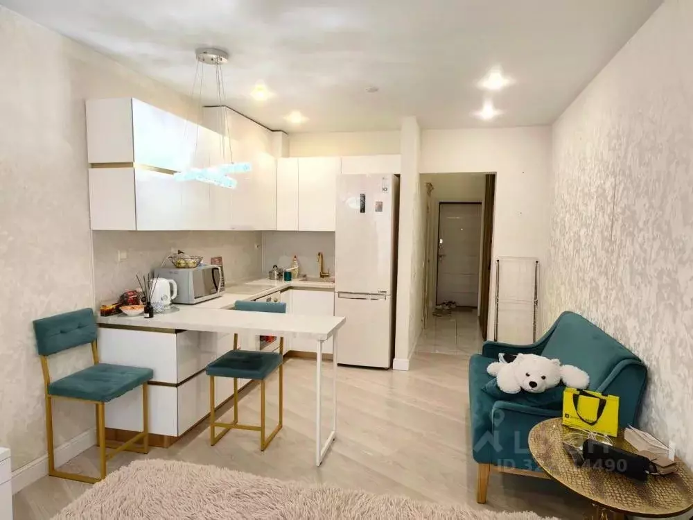 Студия Иркутская область, Иркутск ул. Пискунова, 142/5 (33.7 м) - Фото 1