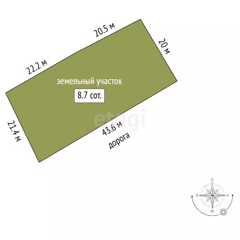 Участок в Крым, Симферопольский район, Добровское с/пос, Мраморное ... - Фото 2