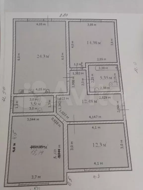 Дом 100 м на участке 6 сот. - Фото 0