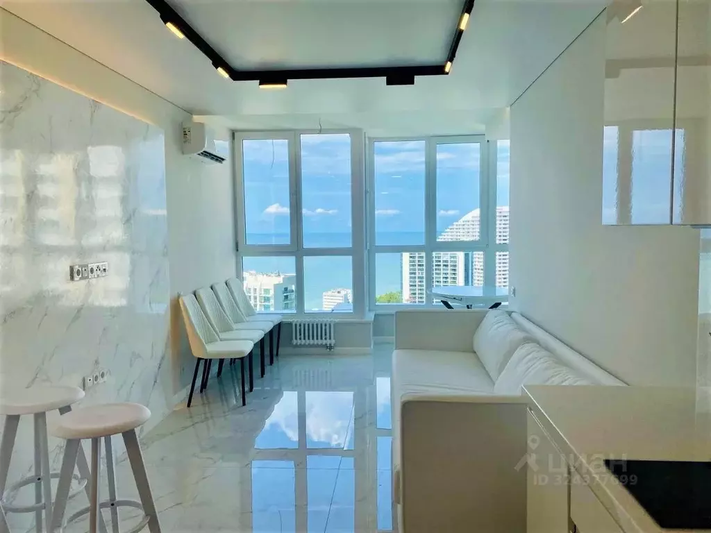 2-к кв. Краснодарский край, Сочи Приморье мкр, ул. Есауленко, 6Ак1 ... - Фото 2