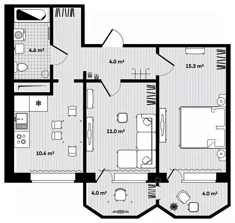 2-к кв. Приморский край, Надеждинский район, пос. Тавричанка ул. Лазо, ... - Фото 1