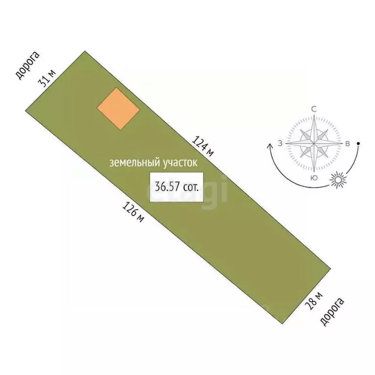 Дом в Татарстан, Тукаевский район, Биклянское с/пос, д. Бакчасарай ул. ... - Фото 2