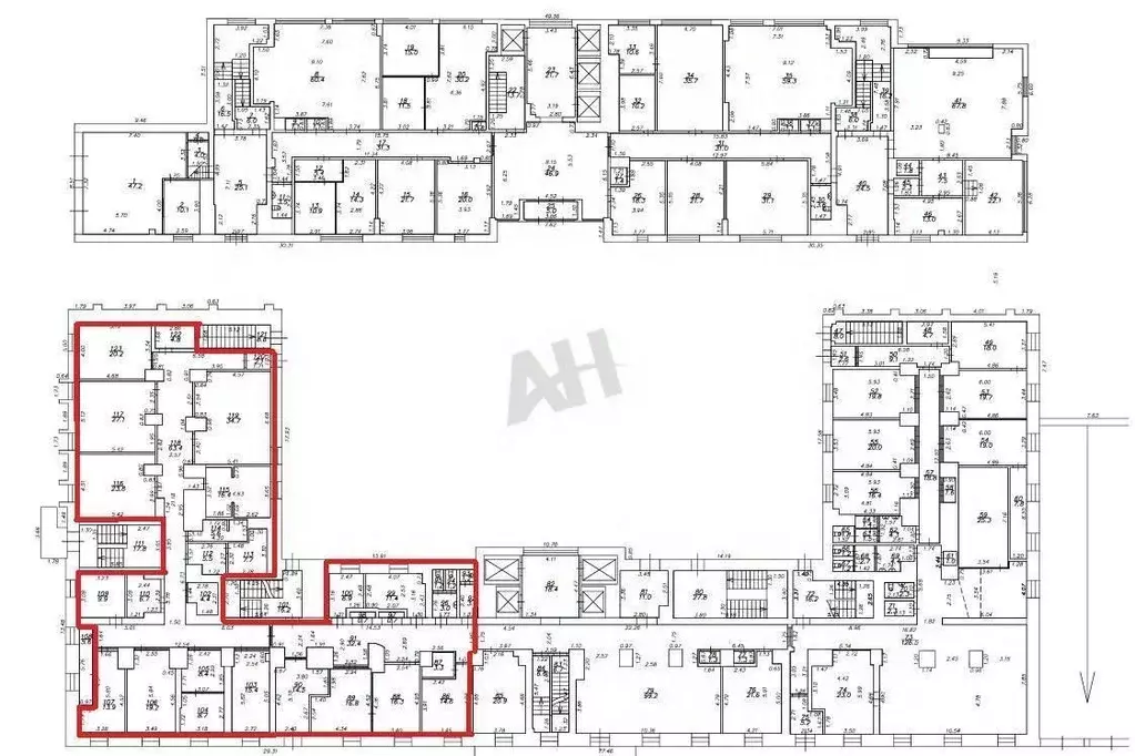 Помещение свободного назначения в Москва ул. Кржижановского, 14К3 (473 ... - Фото 2