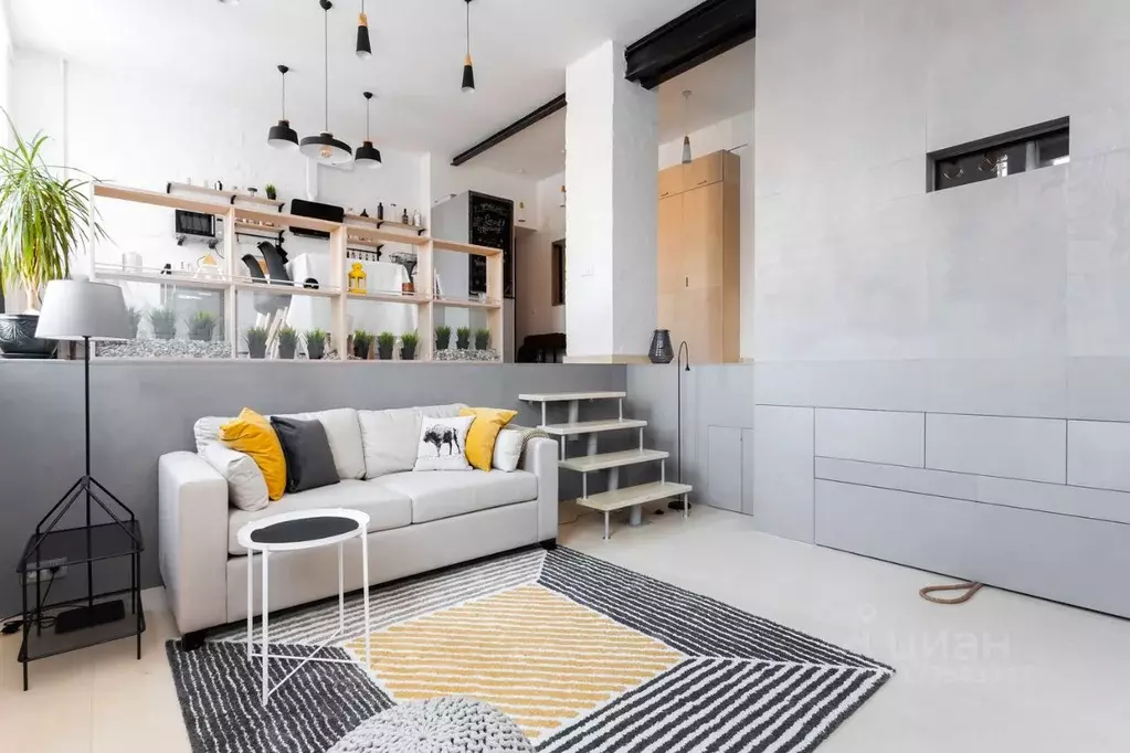 Студия Тверская область, Тверь Советская ул., 64 (47.0 м) - Фото 1