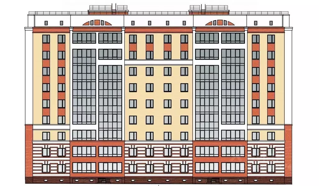2-к кв. Омская область, Омск ул. А.Н. Кабанова, 2 (57.0 м) - Фото 0