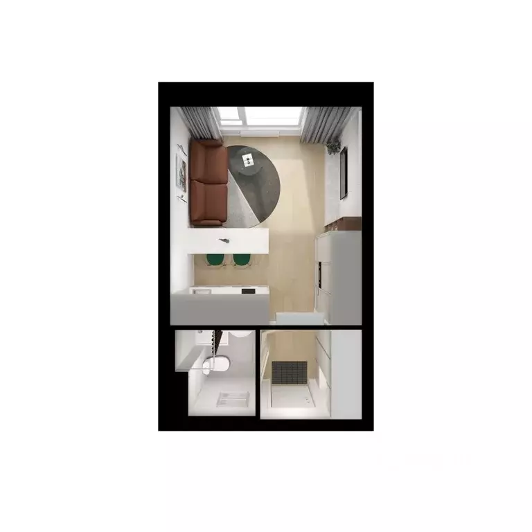 Студия Московская область, Котельники Парковый мкр, Белая Дача Парк ... - Фото 2