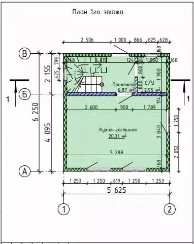 Дом в Севастополь ул. Комиссара Ищенко, 11 (62 м) - Фото 2