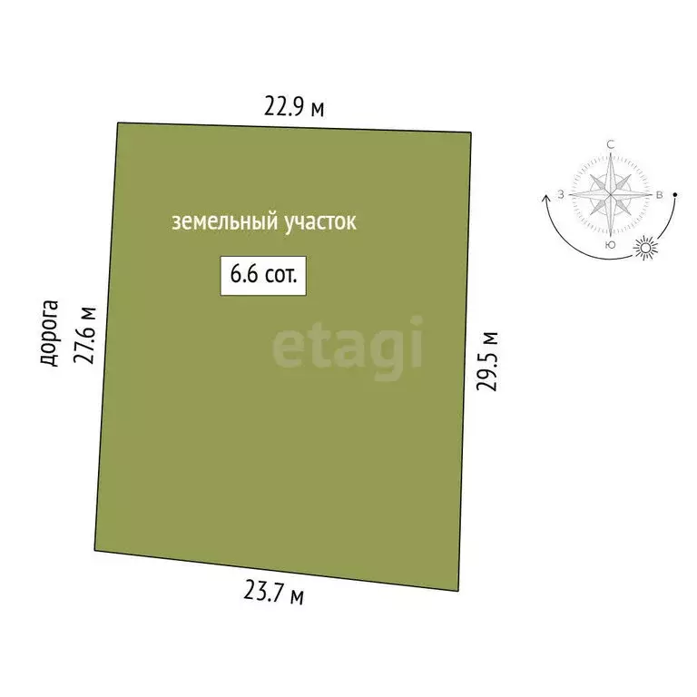 Участок в Тюменская область, Нижнетавдинский муниципальный округ, СНТ ... - Фото 1