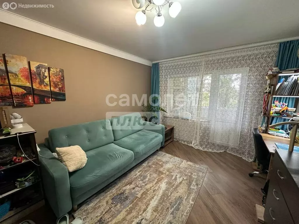 1-комнатная квартира: Кропоткин, 1-й микрорайон, 56 (29 м) - Фото 1