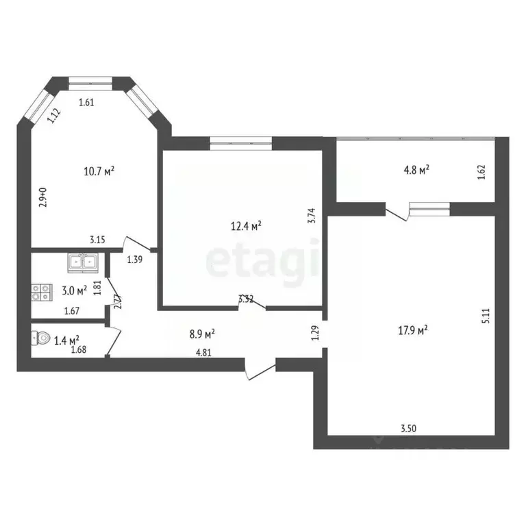 Помещение свободного назначения в Башкортостан, Бирск ... - Фото 2