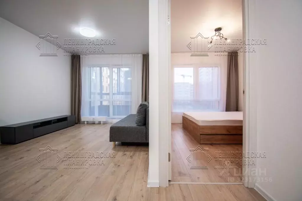 1-к кв. Ленинградская область, Всеволожский район, д. Новое Девяткино ... - Фото 1