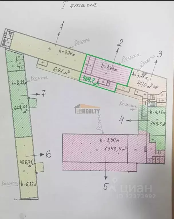 Склад в Московская область, Лобня ул. Гагарина, 10А (470 м) - Фото 2