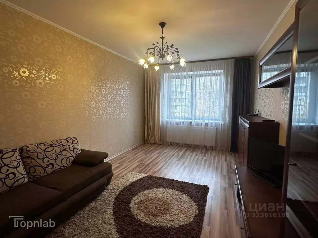 1-к кв. Калининградская область, Калининград Воскресенская ул. (52.4 ... - Фото 1